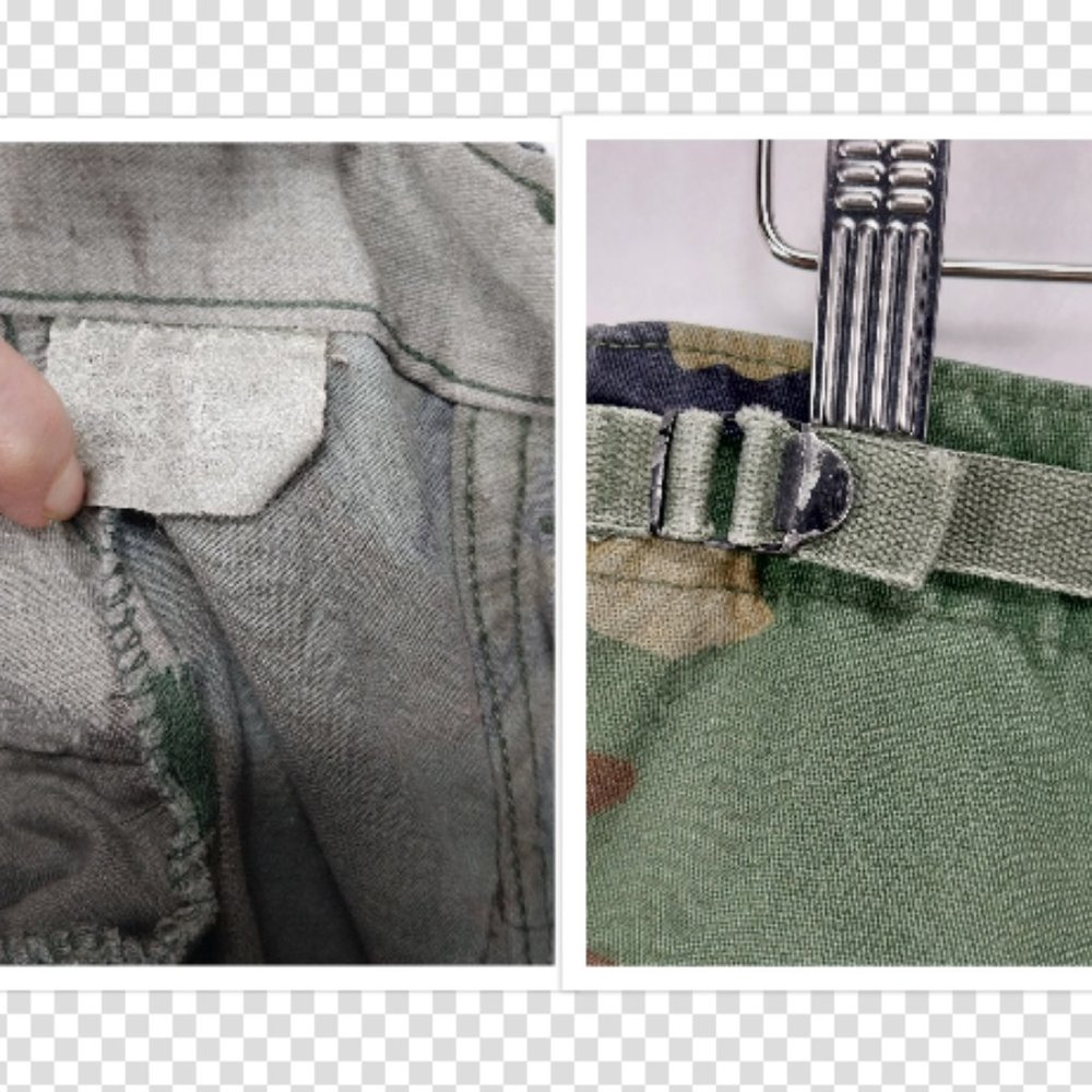 Military Pants Mens 33x30 Cargo Camouflage M81 Woodland Army Green Brown Relaxed - Picture 9 of 16